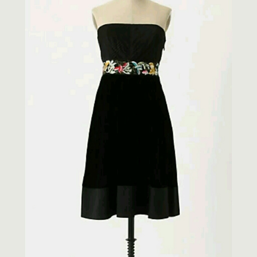 FLOREAT Anthropologie Enchanted Evening Dress 4